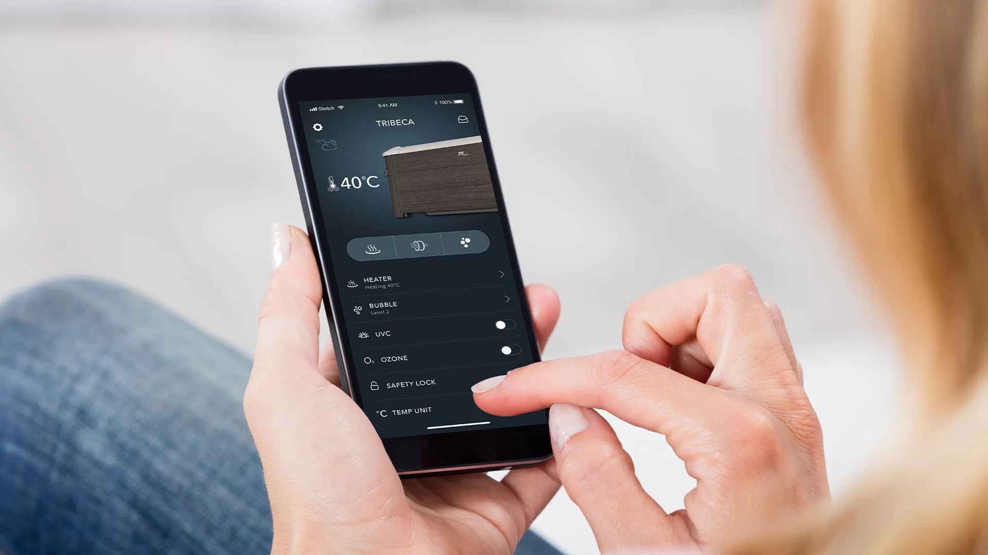 Mspa Whirlpool Oslo PLUS App Steuerung LED 2025 180x180cm