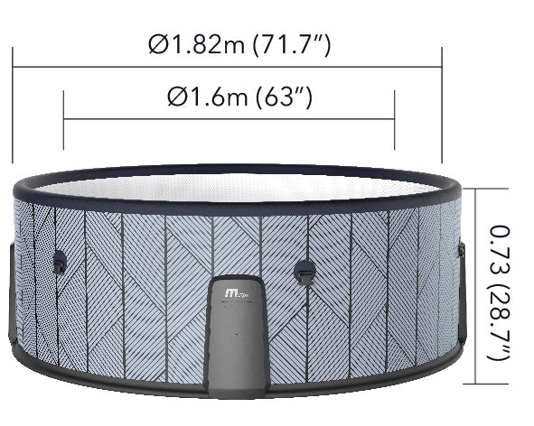 Mspa Whirlpool Tidal 2026 Eco Jet App Steuerung