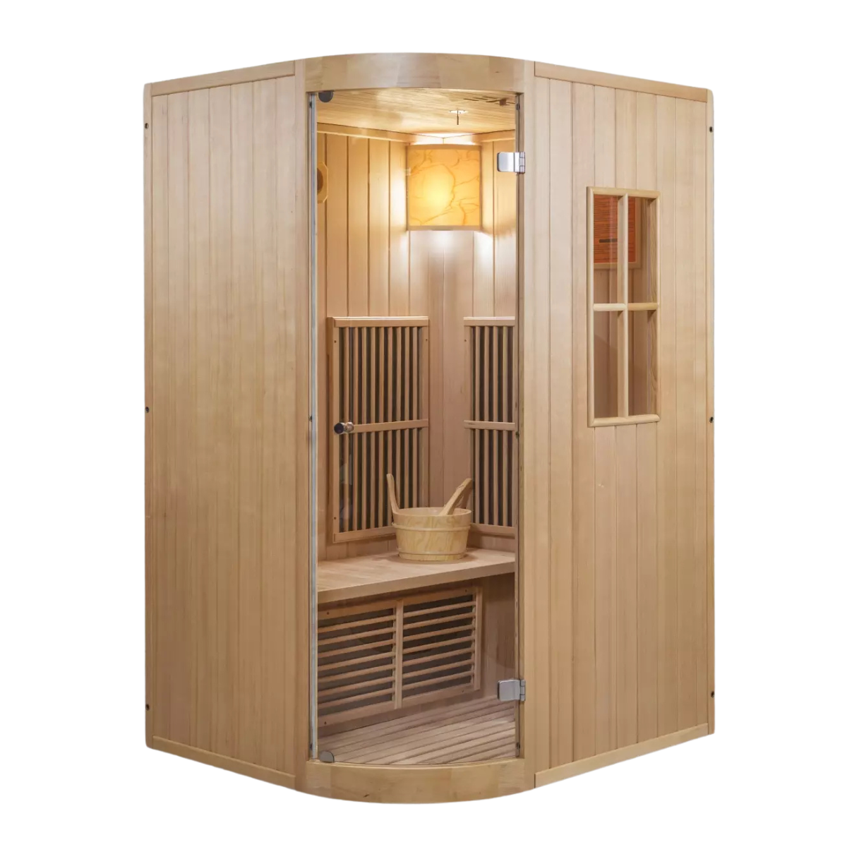 Infrarotsauna mit Ofen Helsinki 1