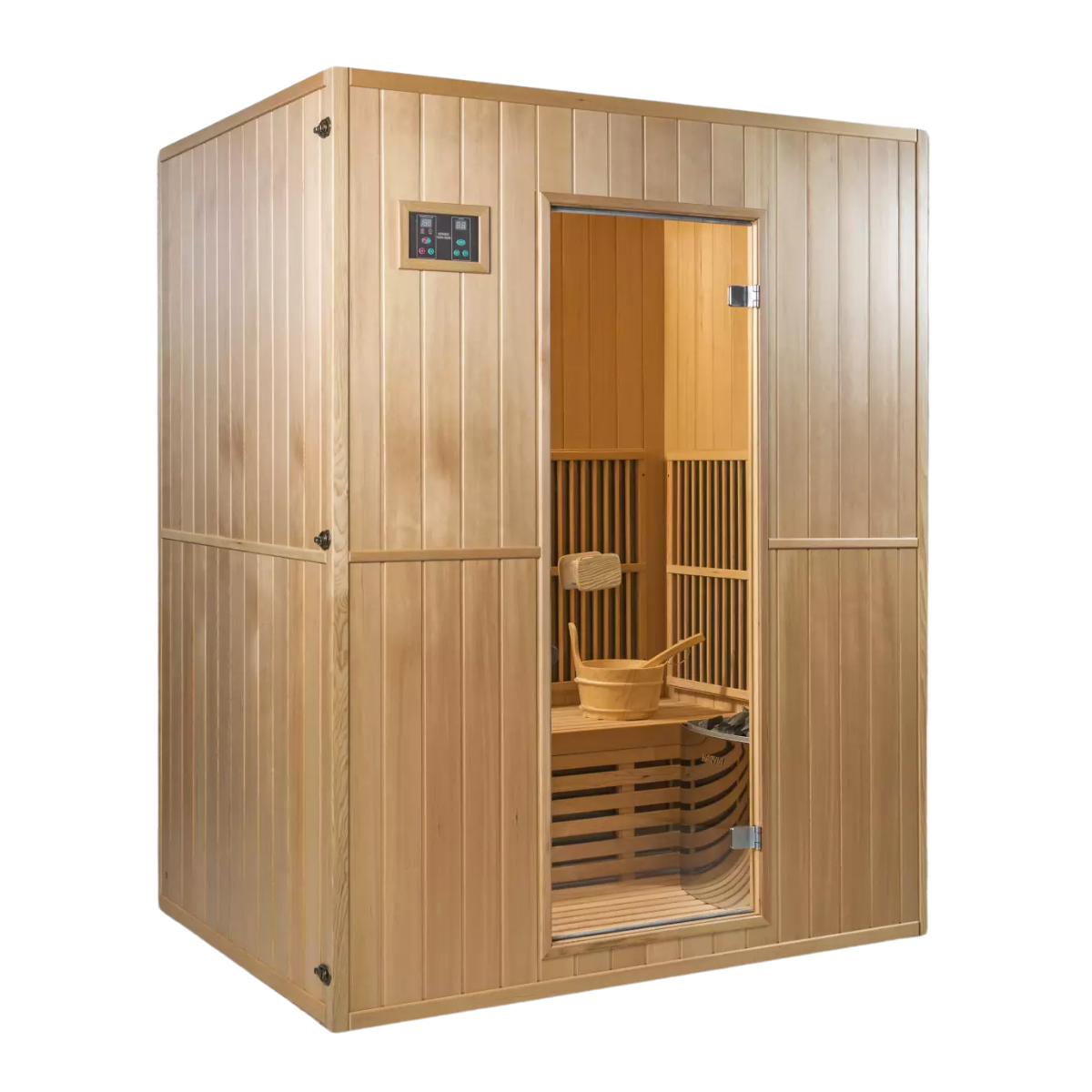 Infrarotsauna mit Ofen Helsinki 2