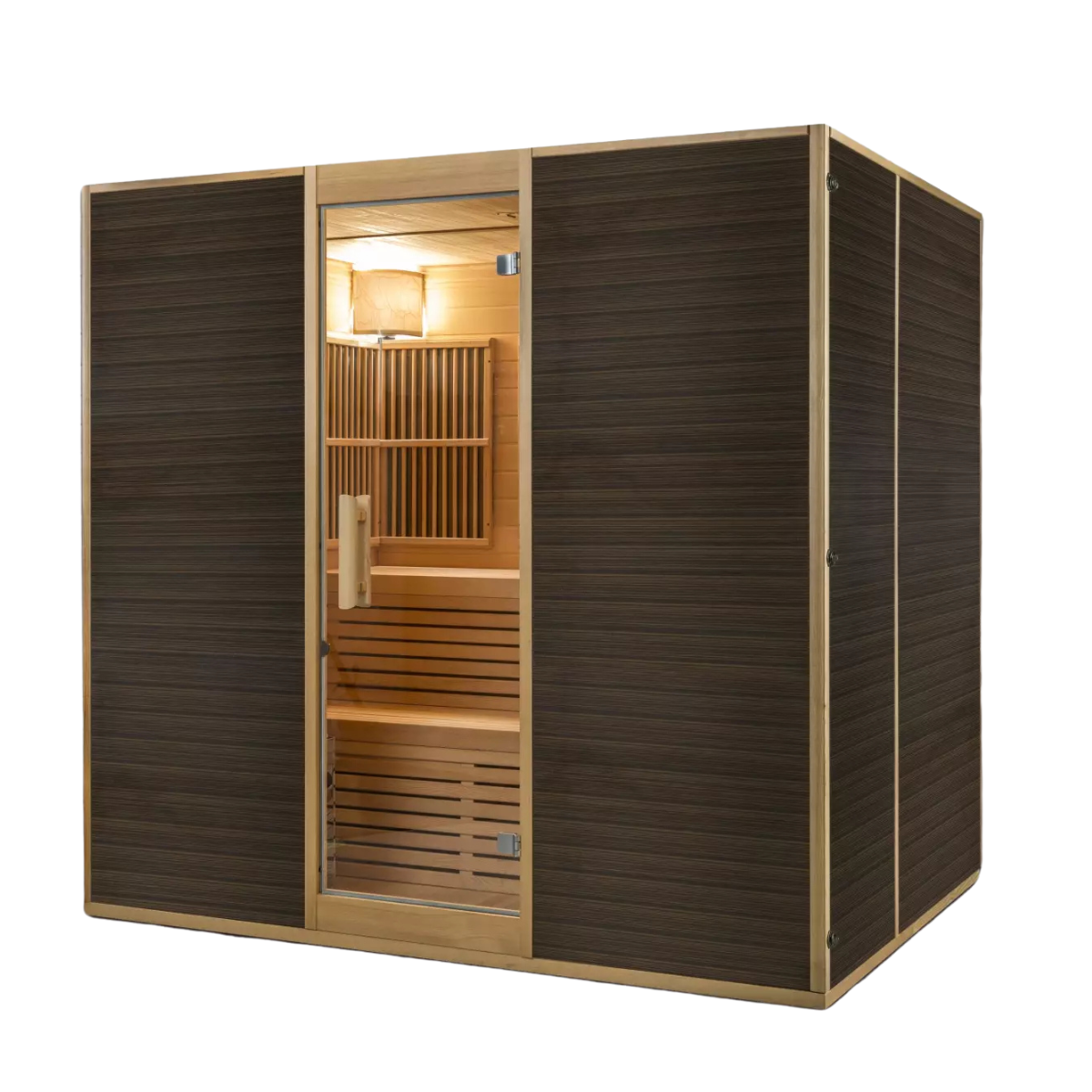 Infrarotsauna mit Ofen Helsinki 3