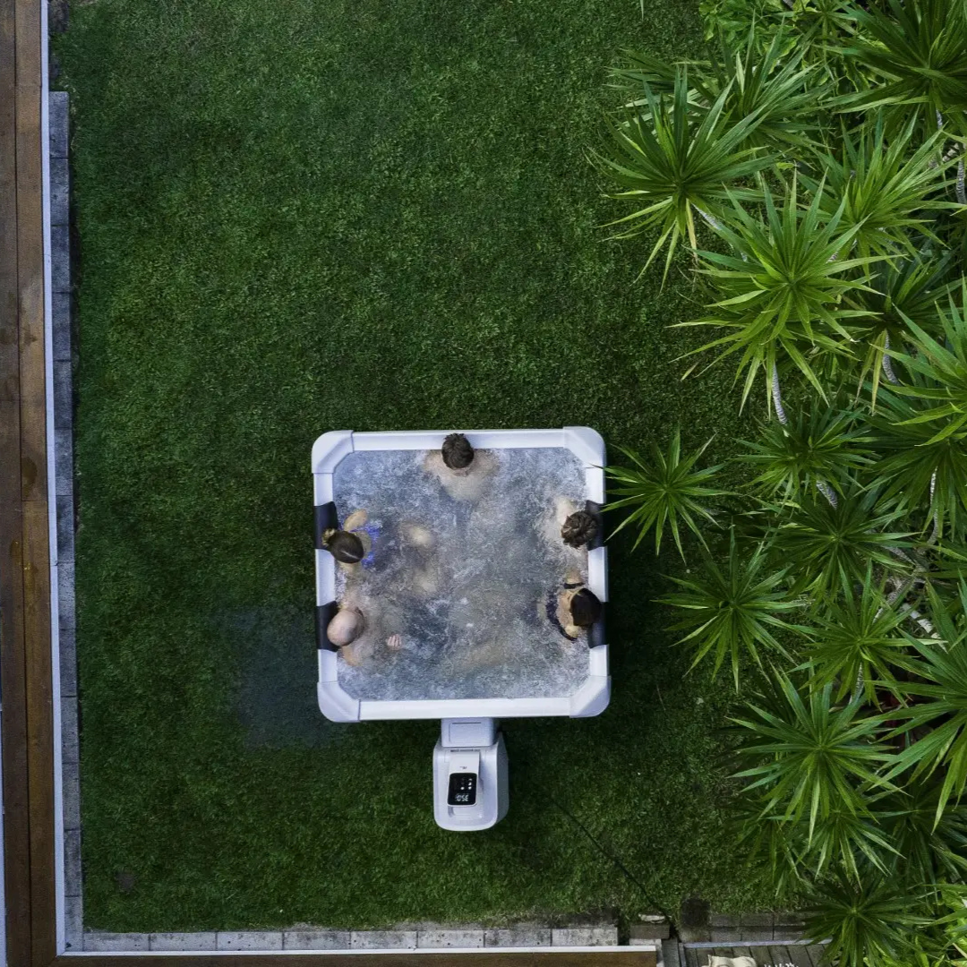 Mspa Whirlpool Oslo App Steuerung LED 2025 Amber / Napuka 160x160cm