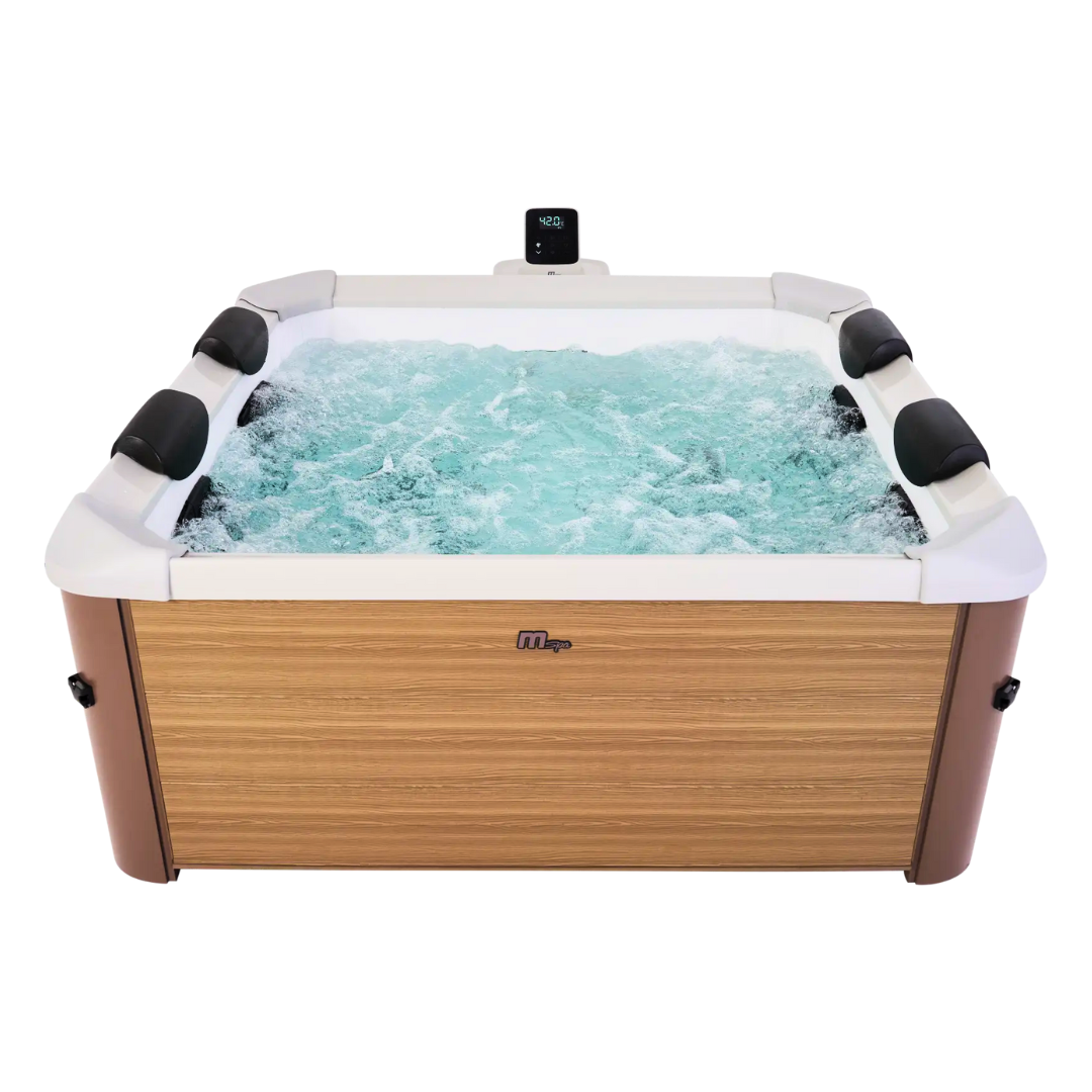 Mspa Whirlpool Oslo App Steuerung LED 2025 Amber / Napuka 160x160cm