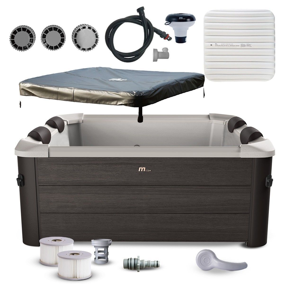 Mspa Whirlpool Tribeca App Steuerung 2025 160x160cm