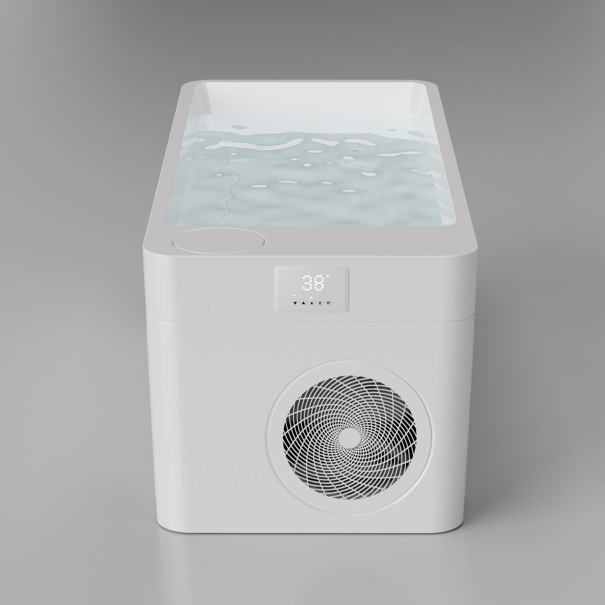 Ice Tub Athletic – Premium Eisbad, kommerzielles Eisbad in weiss