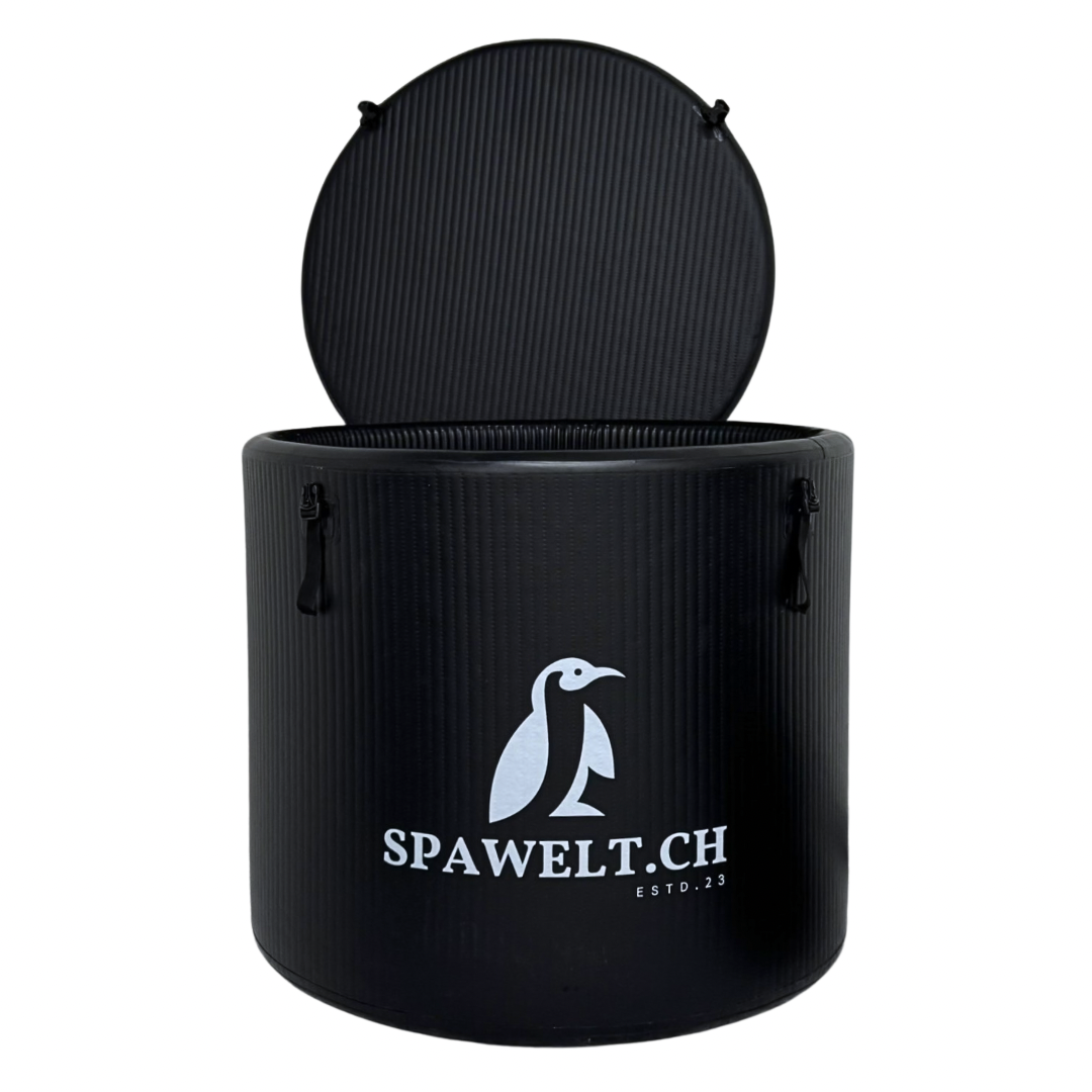 Ice Tub Pro 3 – Eisbad Komplettset 280L mit Chiller Eiskalt V2, Outdoor Cold Plunge mit App-Steuerung & Zubehör