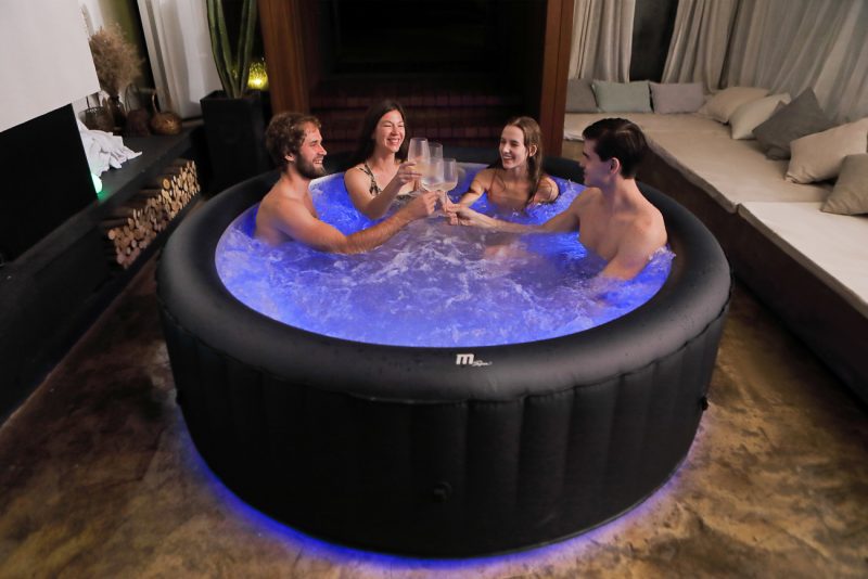 Mspa Whirlpool Aurora - aufblasbar mit LED Beleuchtung