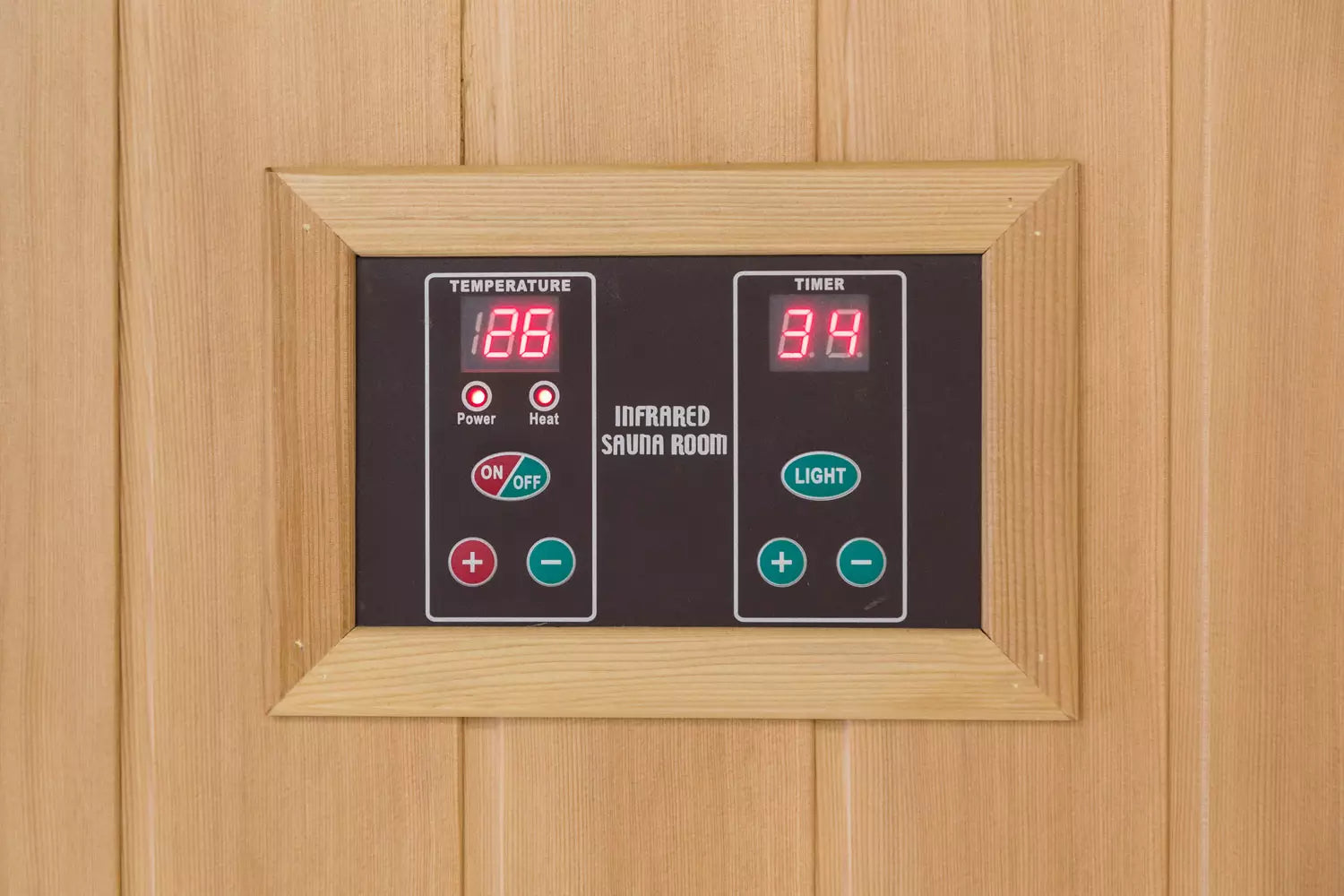 Infrarotsauna mit Ofen Helsinki 3