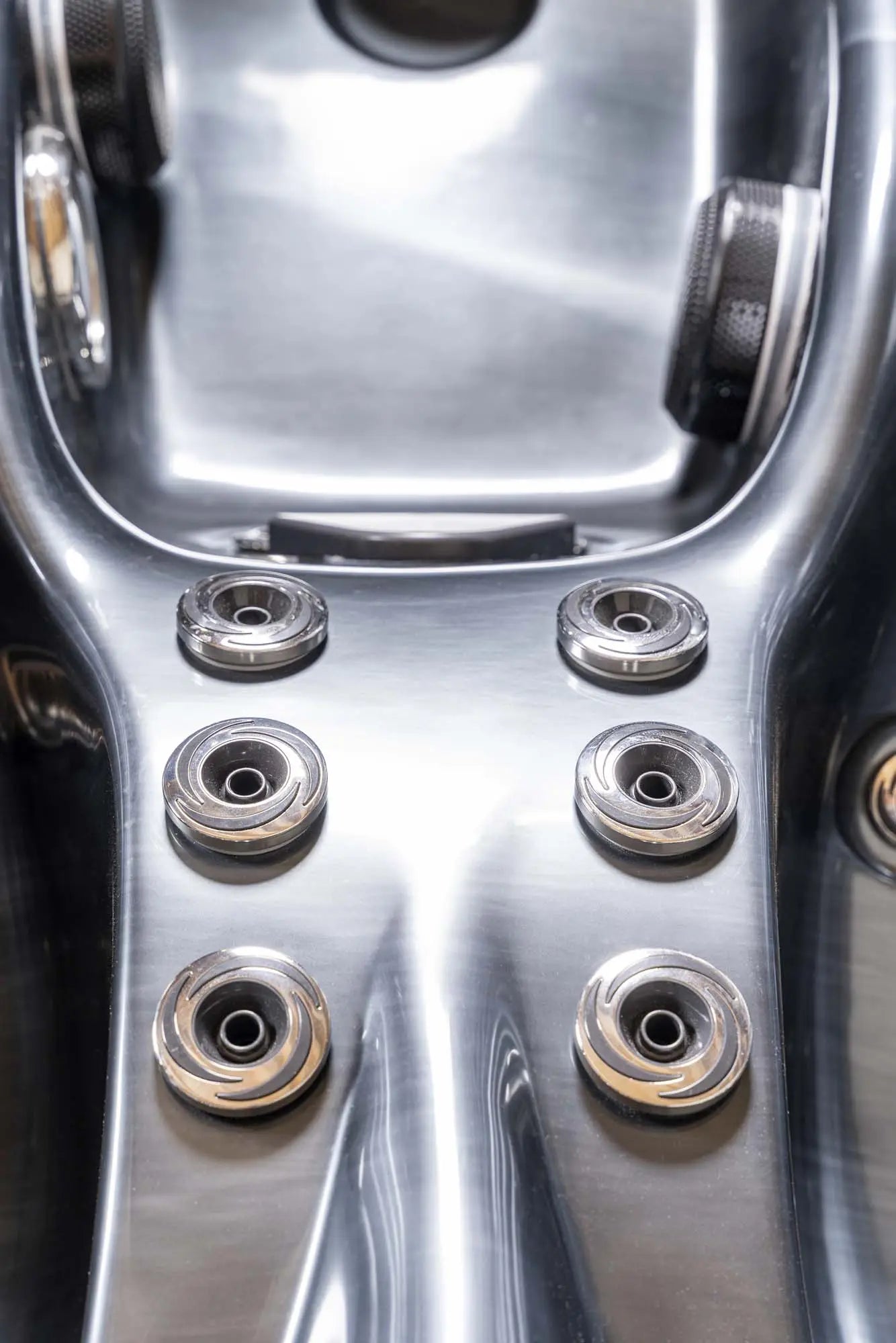 Outdoor Whirlpool, Jacuzzi dunkel / schwarz Torina USA