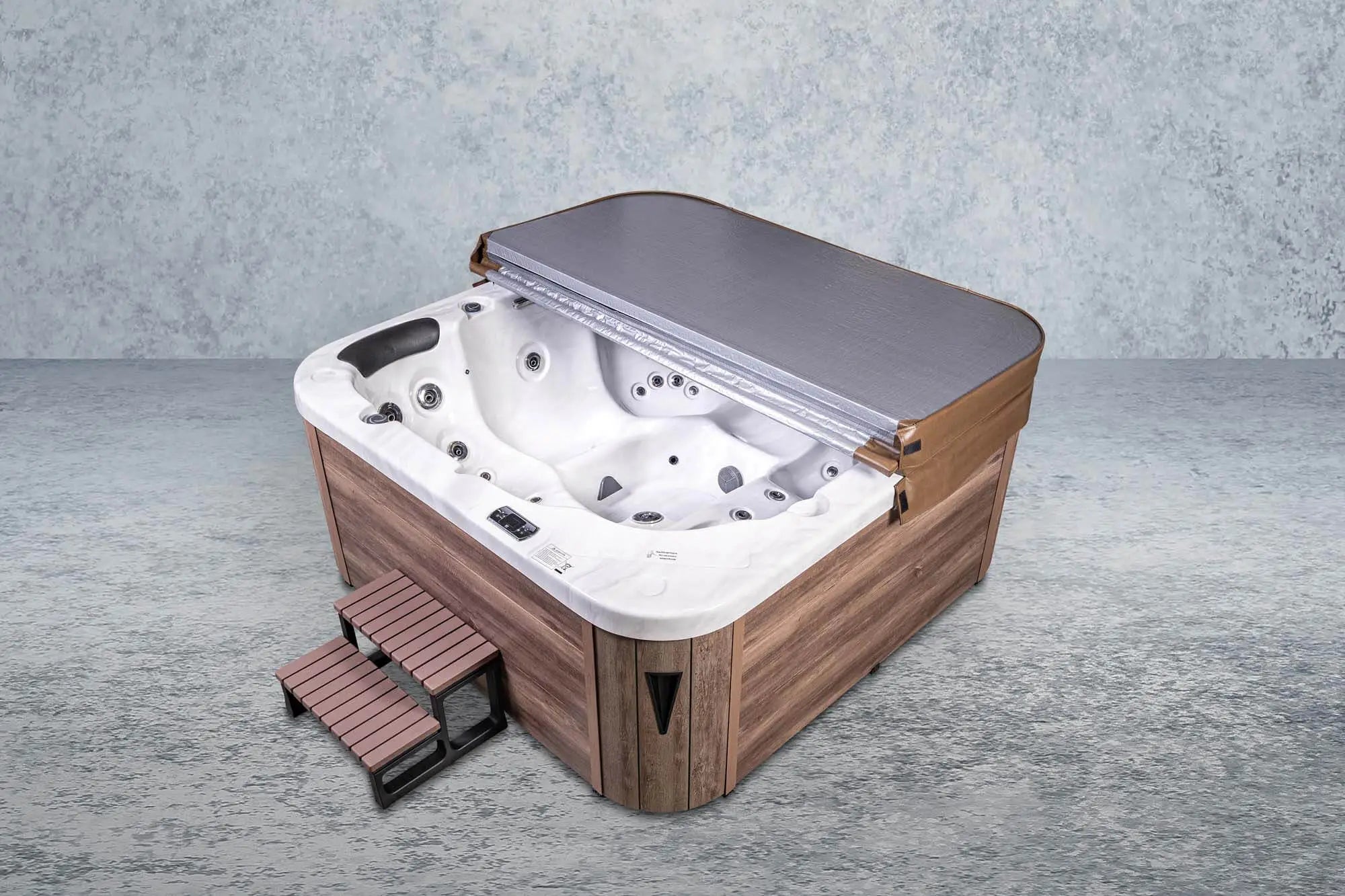 Outdoor Whirlpool, Jacuzzi, Hot Tub Holz / braun Modena USA