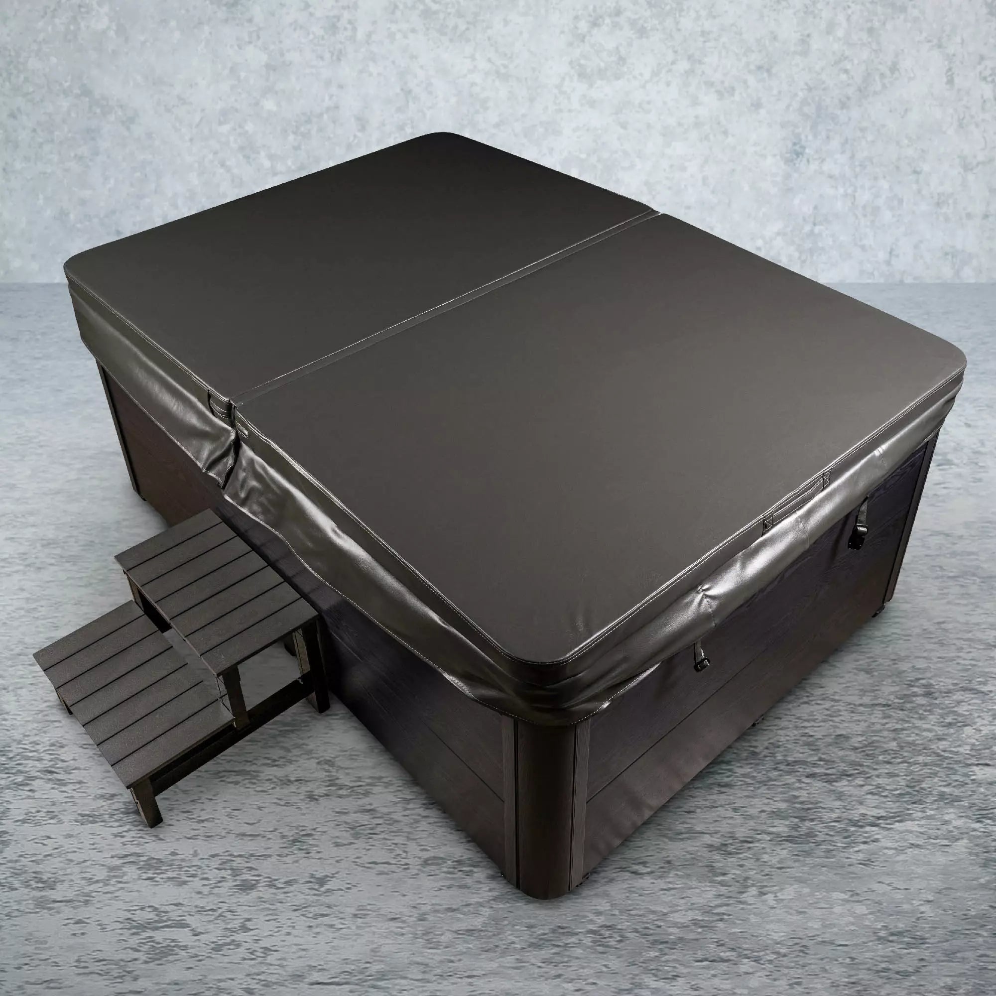 Outdoor Whirlpool, Jacuzzi schwarz/weiss Torina USA