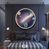 Wanddeko Wandbild mit Beleuchtung LED Starlight Solar System 009