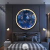 Wanddeko Wandbild mit Beleuchtung LED Starlight Earth at Night 015