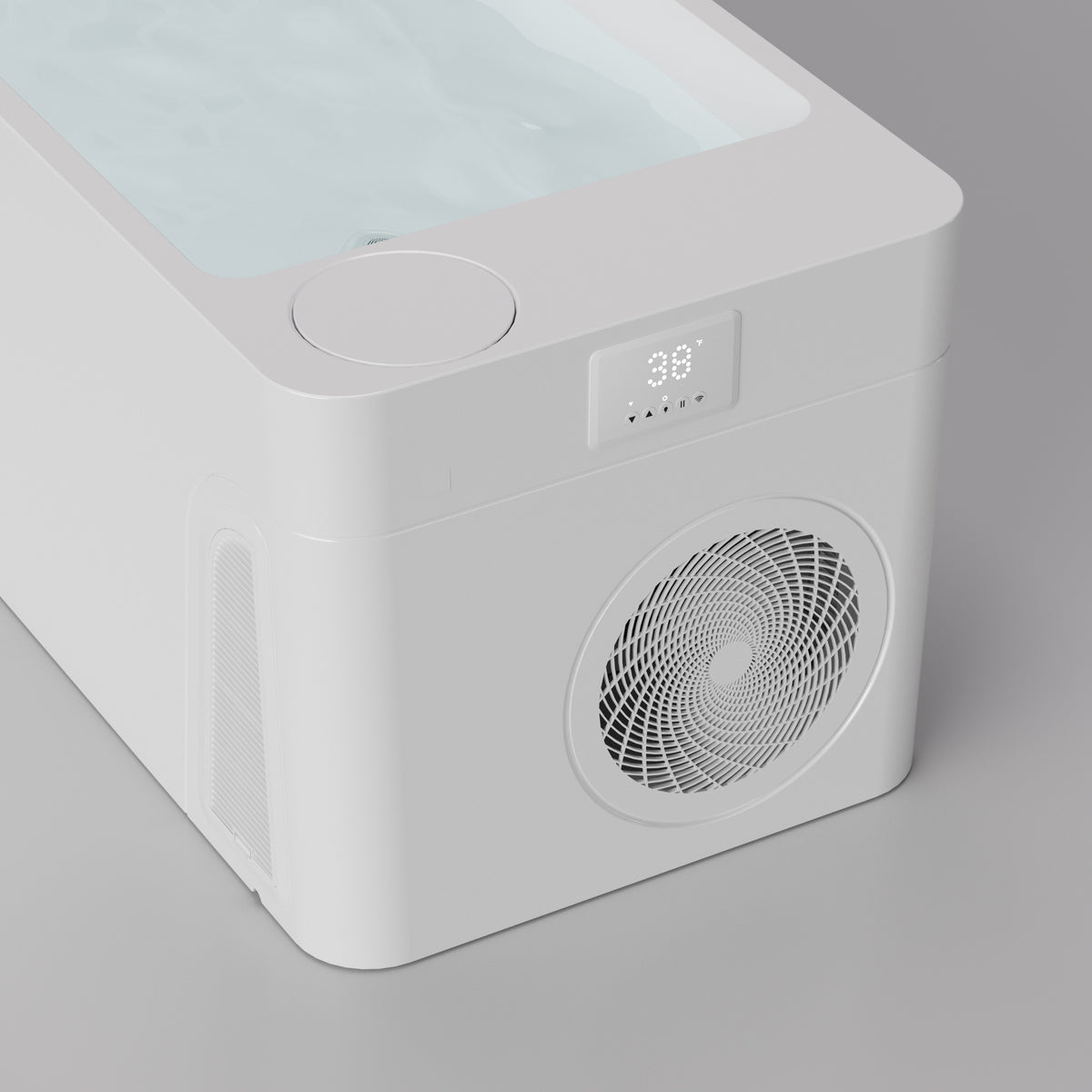 Ice Tub Athletic – Premium Eisbad, kommerzielles Eisbad in weiss