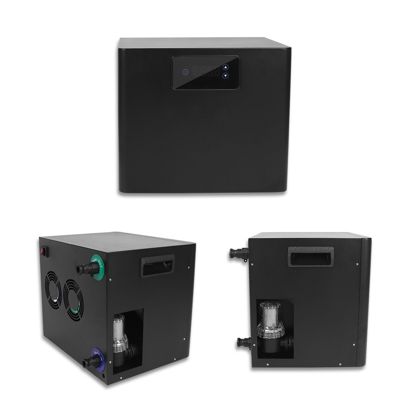 Ice Tub Pro 4 – Premium Eisbad Komplettset 350 L mit Hochleistungs-Chiller, Outdoor Cold Plunge & Zubehör