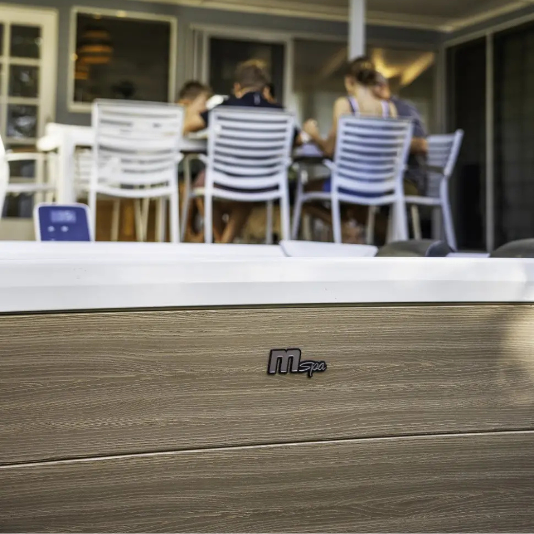 Mspa Whirlpool Oslo App Steuerung LED 2025 Amber / Napuka 160x160cm