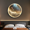 Wanddeko Wandbild mit Beleuchtung LED Starlight Thunder 024