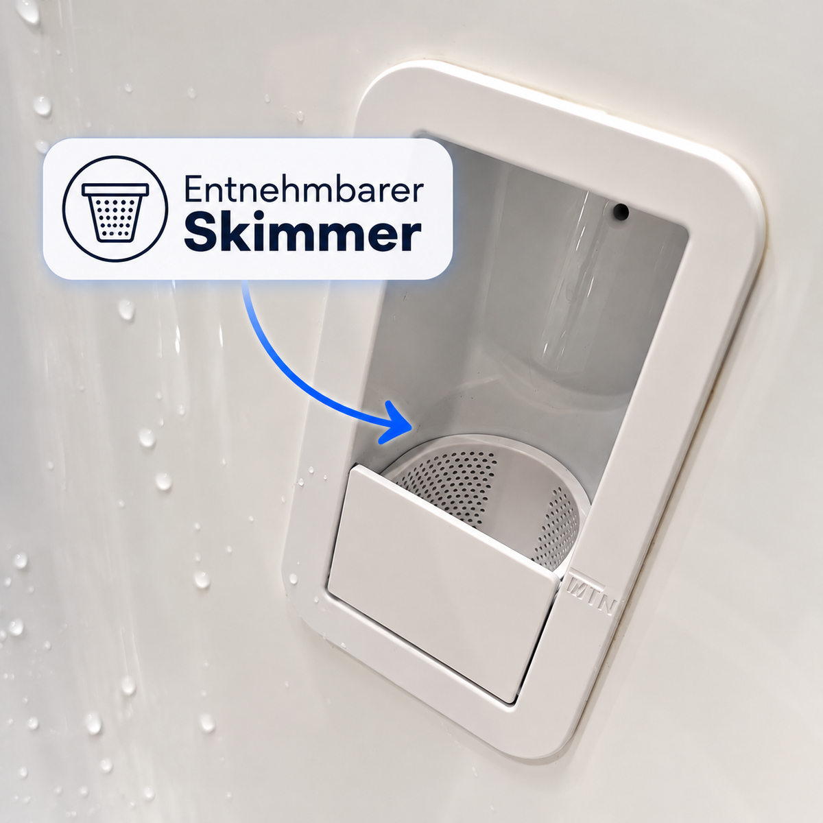 Ice Tub Athletic – Premium Eisbad, kommerzielles Eisbad in weiss