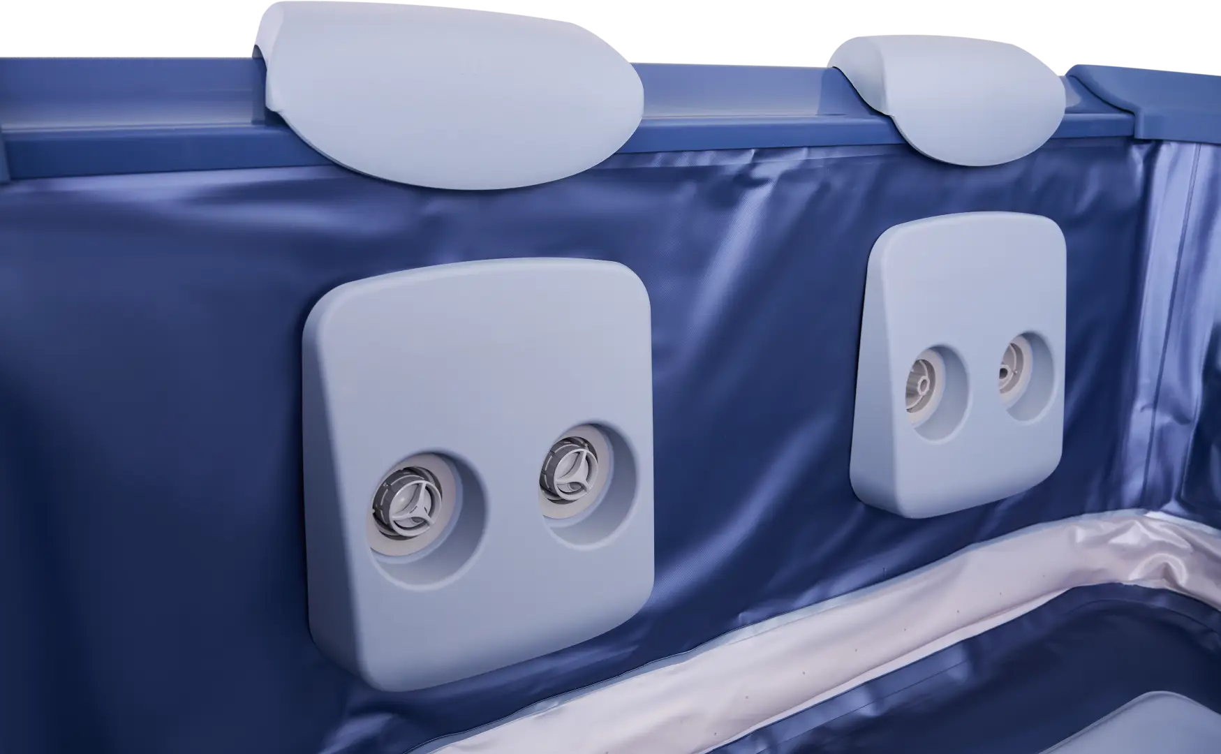 Mspa Whirlpool Oslo App Steuerung LED 2025 Sapphire 160x160cm