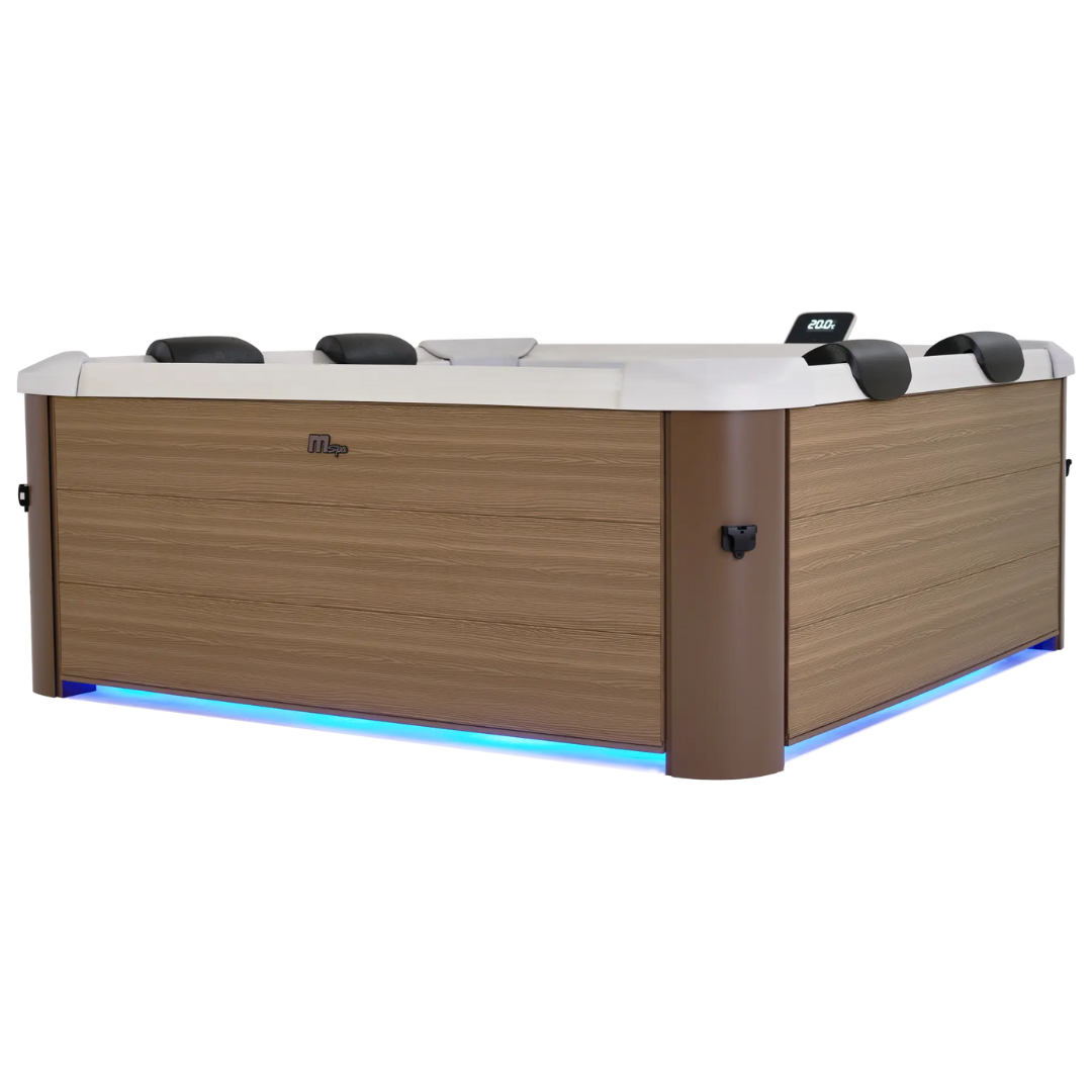 Mspa Whirlpool Oslo App Steuerung LED 2025 Amber / Napuka 160x160cm