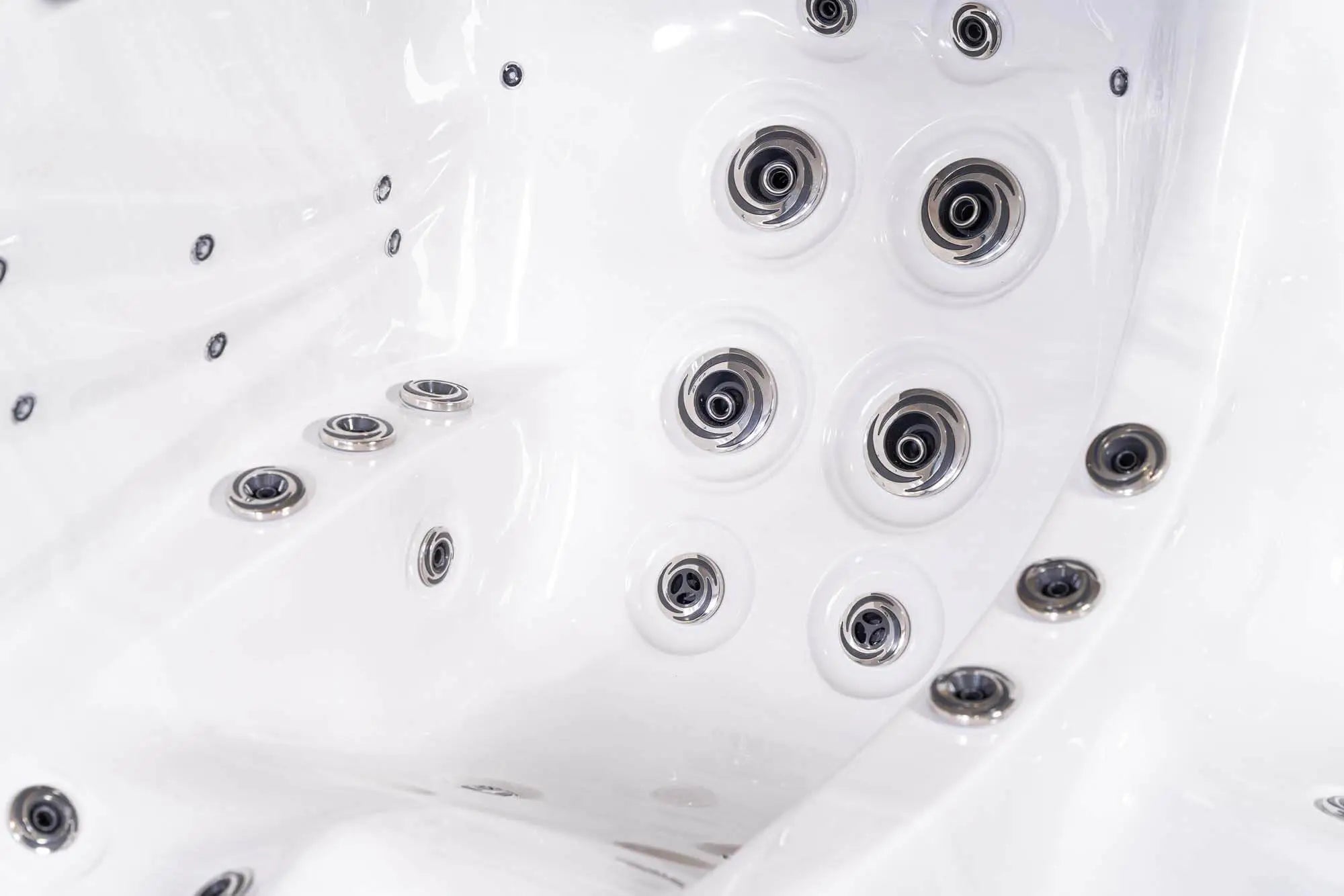 Outdoor Whirlpool, Jacuzzi, Hot Tub schwarz / weiss Imperia USA