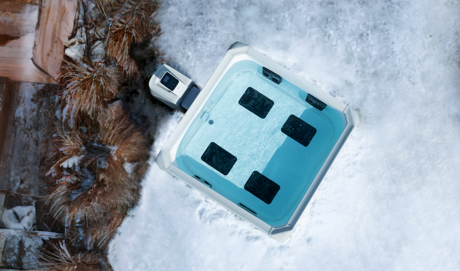 Mspa Whirlpool Oslo Aero PLUS XXL App Steuerung LED 2026 180x180cm