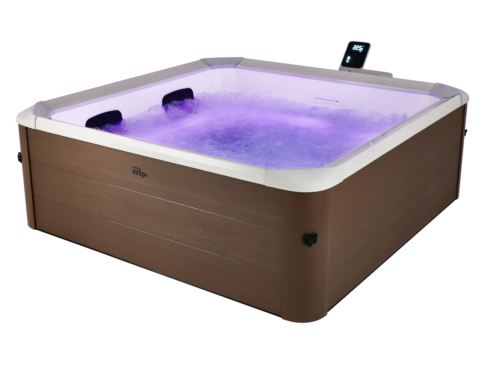 Mspa Whirlpool Oslo Amber Aero PLUS XXL App Steuerung LED 2026 180x180cm