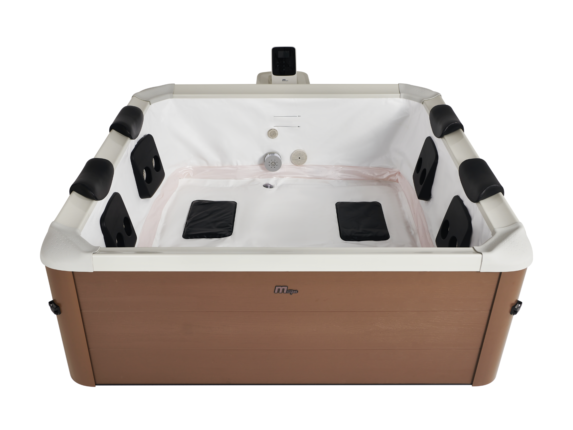 Mspa Whirlpool Oslo Amber Aero PLUS XXL App Steuerung LED 2026 180x180cm