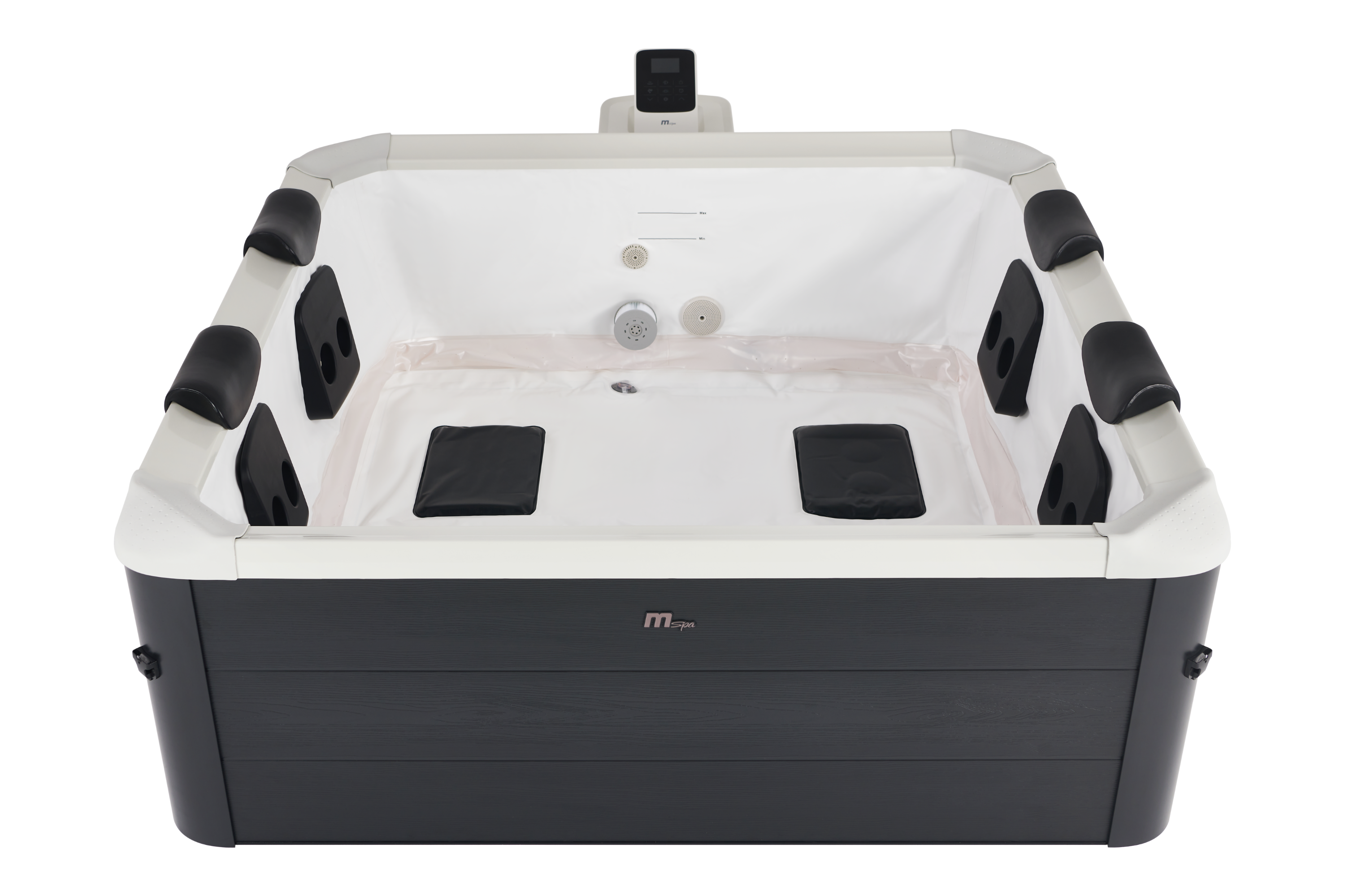 Mspa Whirlpool Oslo Aero PLUS XXL App Steuerung LED 2026 180x180cm