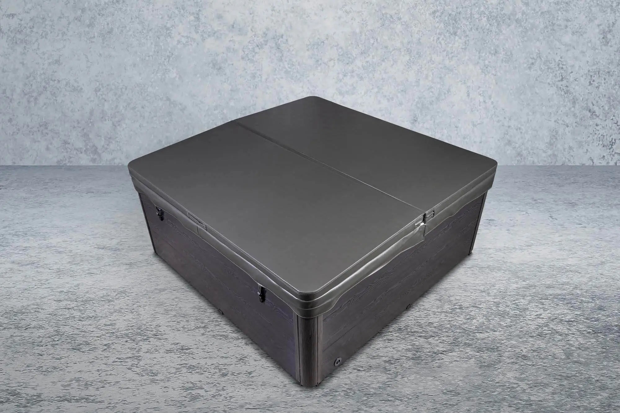 Outdoor Whirlpool, Jacuzzi, Hot Tub schwarz / weiss Imperia USA