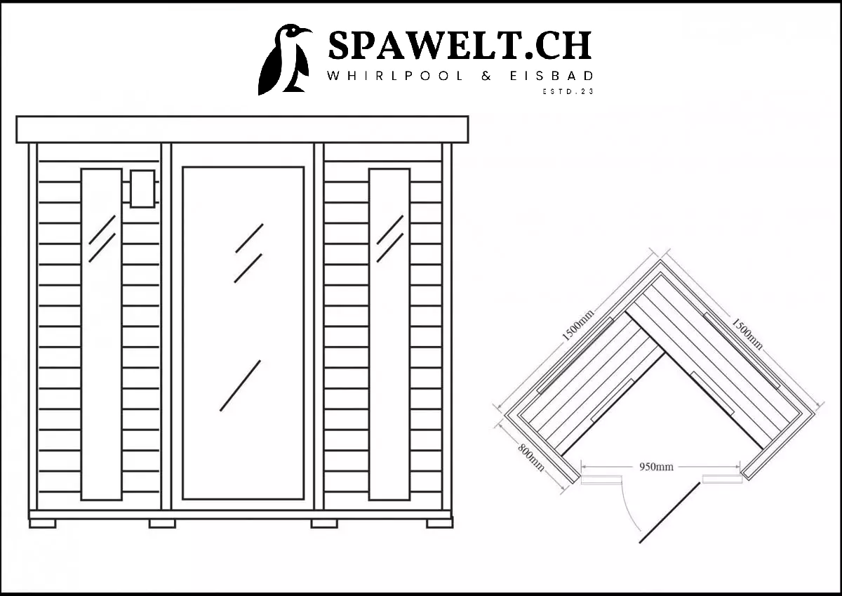 Infrarotkabine Kongsberg