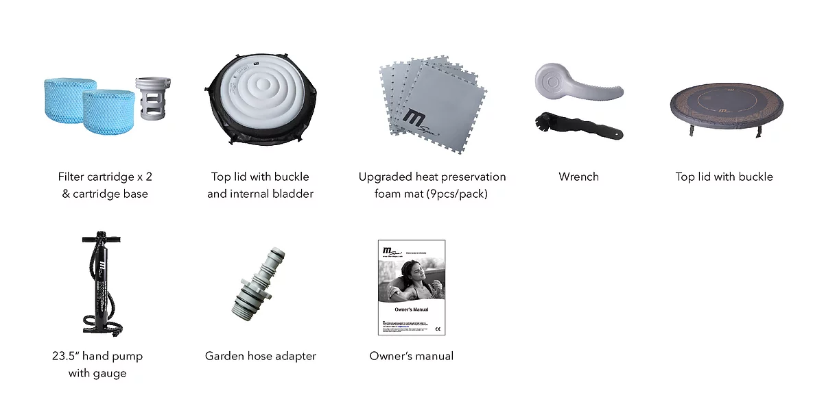 Mspa Whirlpool Mono Eco PLUS 2026 App Steuerung